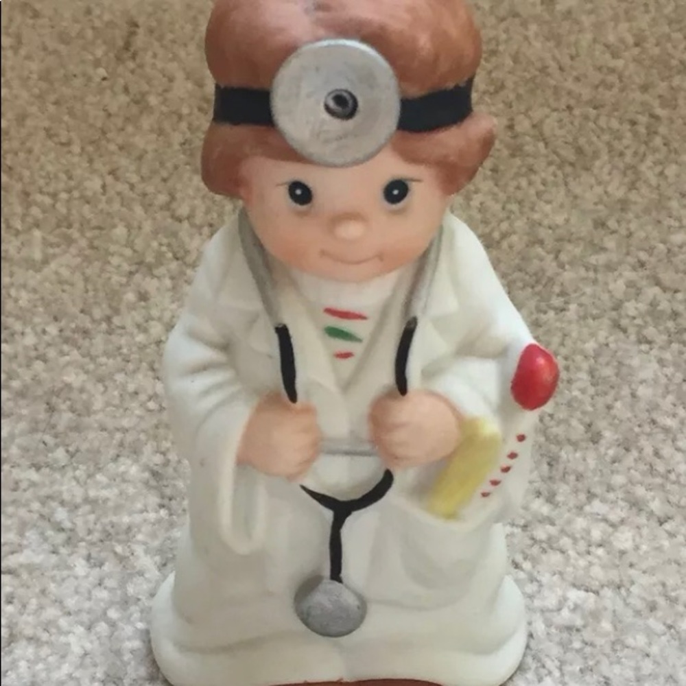 Doctor Figurine Let’s Pretend Wallace Berrie